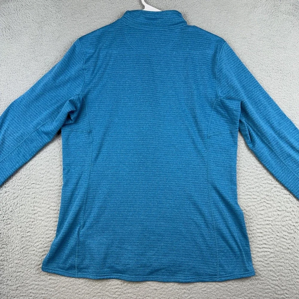 Patagonia Capilene Mens XL Blue Quarter Zip Pullover Long Sleeve STY43662